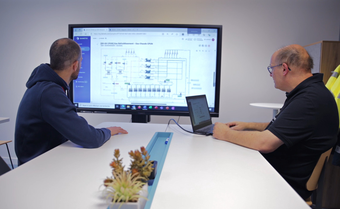 MyDametis, le logiciel EMS qui transforme vos données eau & énergie en décisions opérationnelles. 
