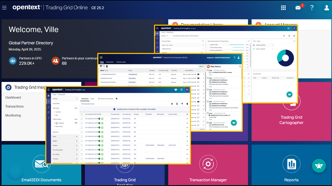 Supply chain connectée